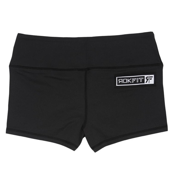 RokFit Pants - RokFit “Stealth” Booty Shorts Black